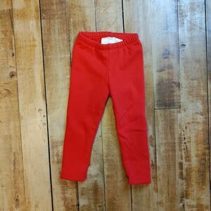 Cat & Jack leggings 2T fleece lined cozy leggings Holiday cotton